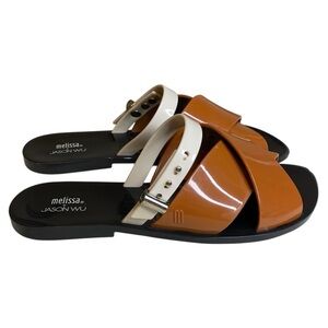 Melissa+Jason Wu Diane Vegan Slide Jelly Women’s Size 7